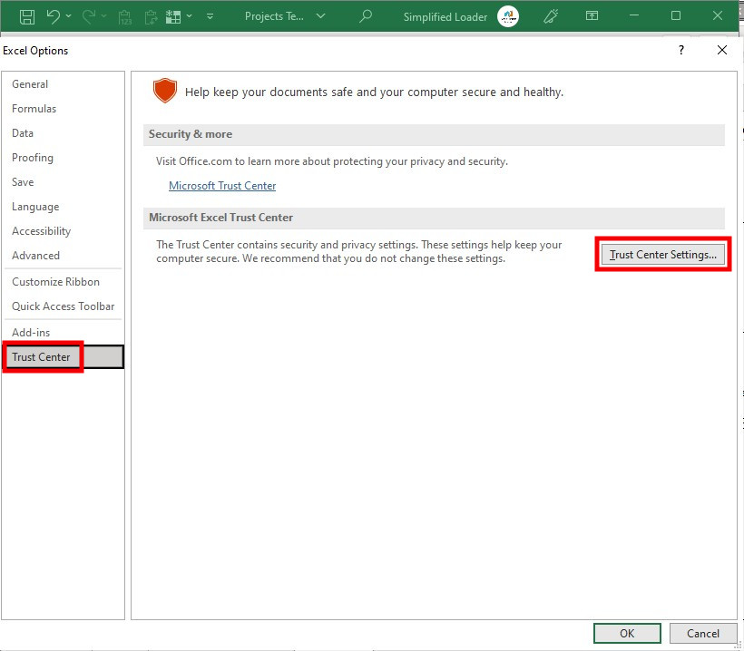 Digitally Signed Macro - Simplified Loader Excel for Oracle Fusion Cloud ERP